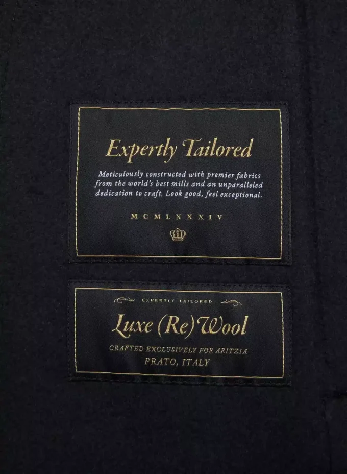 Der einzige doppelseitige Mantel – Luxe (Re)Wool