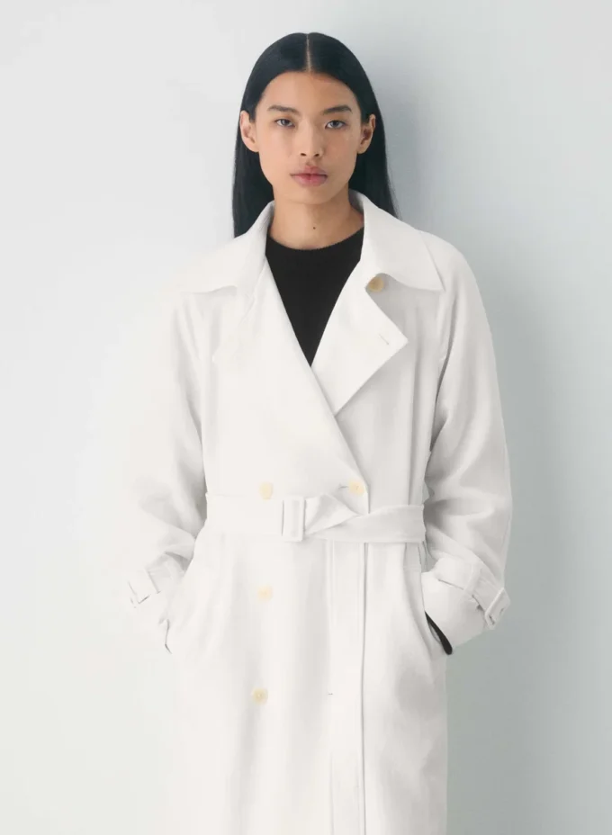 Der Magnolia Trenchcoat – Crepette™ Der Magnolia Trenchcoat – Crepette™