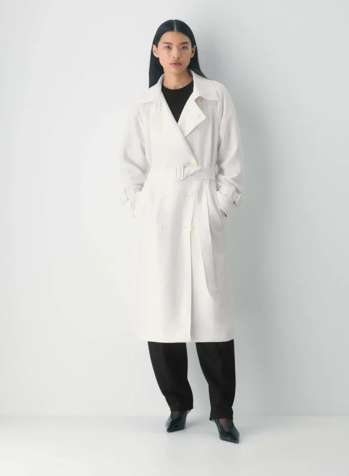 Der Magnolia Trenchcoat – Crepette™ Der Magnolia Trenchcoat – Crepette™