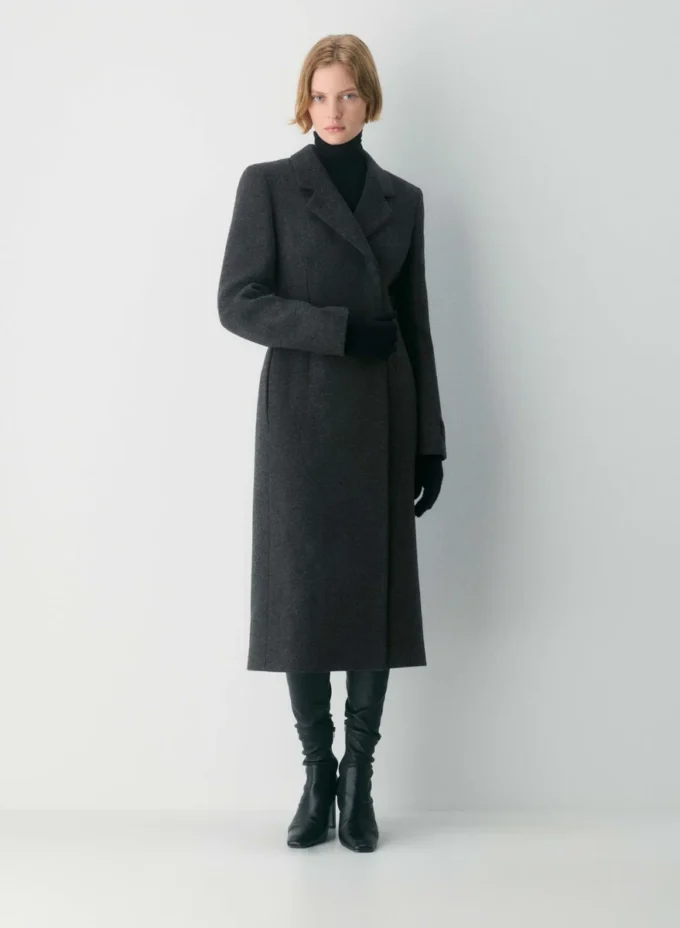 Der Metropolitan Coat – Luxuriöse Woll-Kaschmir-Mischung Der Metropolitan Coat – Luxuriöse Woll-Kaschmir-Mischung