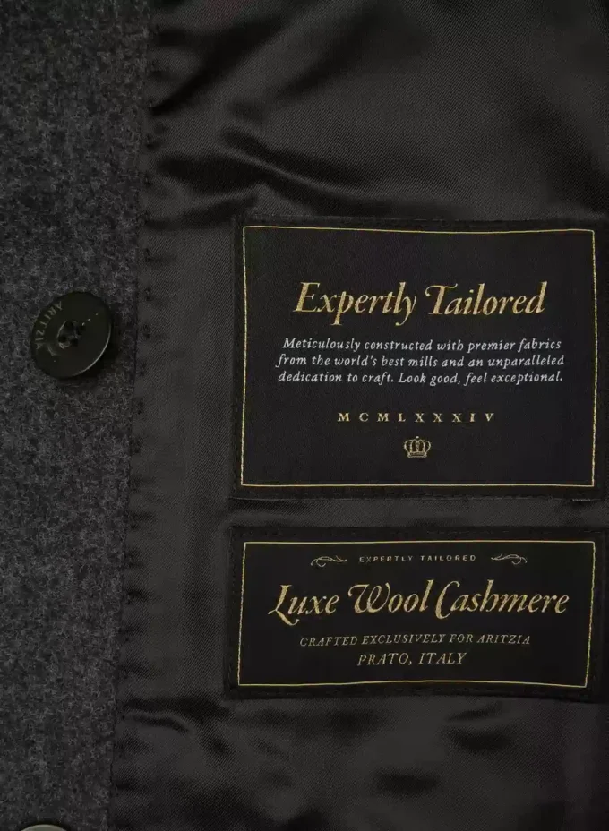 Der Metropolitan Coat – Luxuriöse Woll-Kaschmir-Mischung Der Metropolitan Coat – Luxuriöse Woll-Kaschmir-Mischung