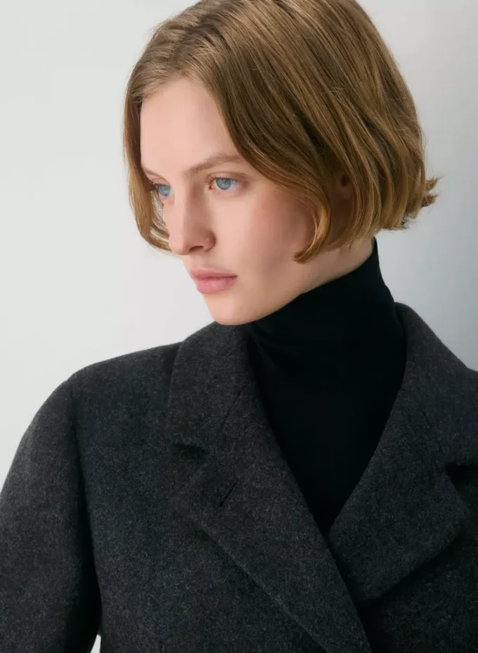 Der Metropolitan Coat – Luxuriöse Woll-Kaschmir-Mischung Der Metropolitan Coat – Luxuriöse Woll-Kaschmir-Mischung