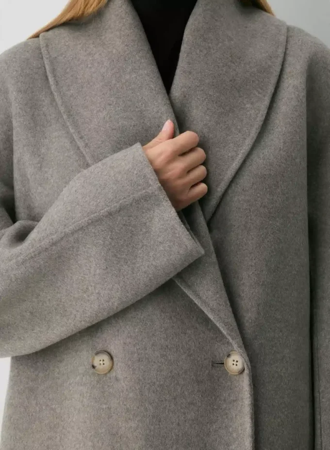 Der Mezzanine Double-Faced Coat – Luxe (Re)Wool Der Mezzanine Double-Faced Coat – Luxe (Re)Wool