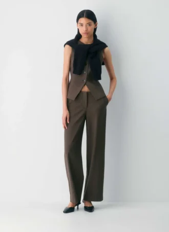 Ensemble Lo-Rise-Hose – Twill