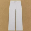 Essential Cashmere Hose mit hoher Taille und weitem Bein