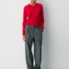 Essential Cashmere Pullover mit V-Ausschnitt Essential Cashmere Pullover mit V-Ausschnitt