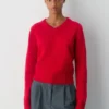 Essential Cashmere Pullover mit V-Ausschnitt Essential Cashmere Pullover mit V-Ausschnitt