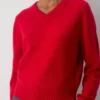 Essential Cashmere Pullover mit V-Ausschnitt Essential Cashmere Pullover mit V-Ausschnitt
