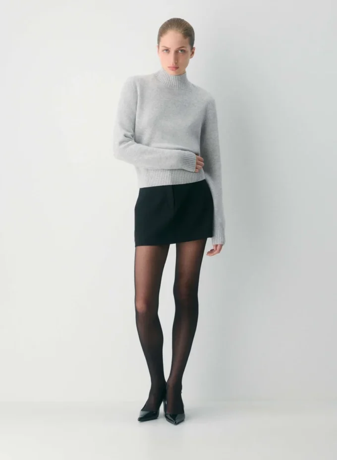 Essential Cashmere Rollkragenpullover