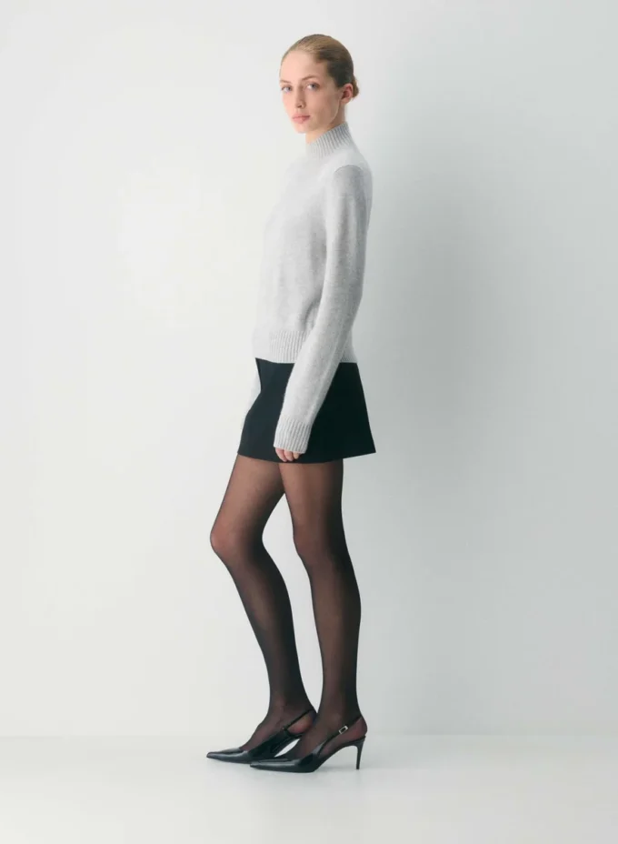 Essential Cashmere Rollkragenpullover