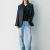 Essential Cashmere Sweater mit lockerem V-Ausschnitt