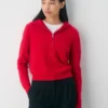 Essential Kaschmir-Kapuzenpullover mit Reißverschluss Essential Kaschmir-Kapuzenpullover mit Reißverschluss