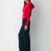 Essential Kaschmir-Kapuzenpullover mit Reißverschluss Essential Kaschmir-Kapuzenpullover mit Reißverschluss