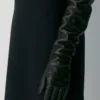Extra lange Lederhandschuhe