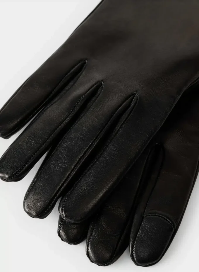Extra lange Lederhandschuhe