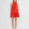 Fawn Popeline-Kleid