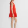 Fawn Popeline-Kleid