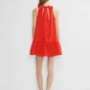 Fawn Popeline-Kleid