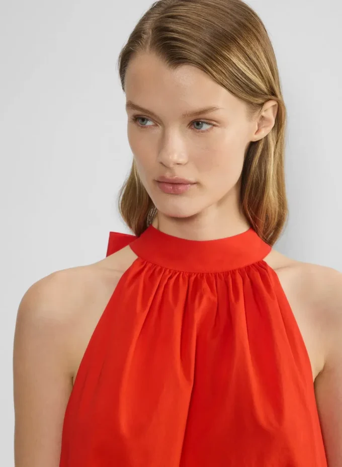 Fawn Popeline-Kleid