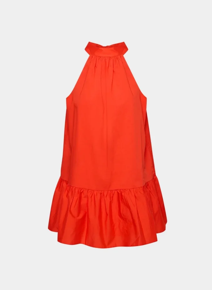Fawn Popeline-Kleid