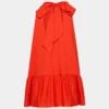 Fawn Popeline-Kleid