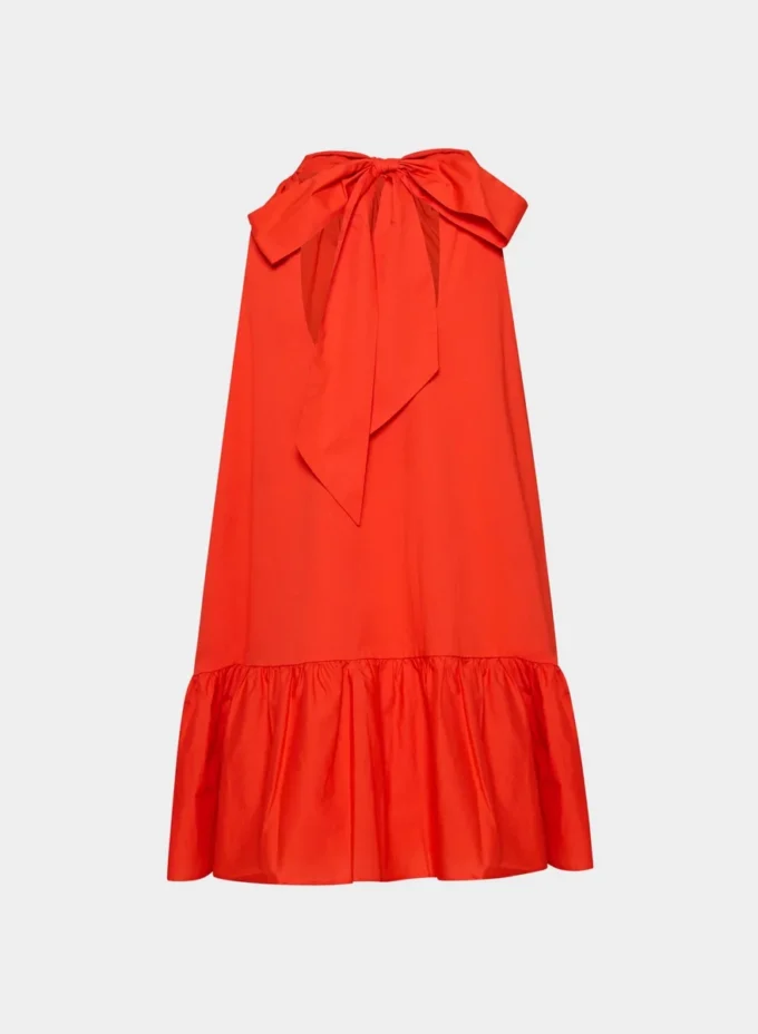 Fawn Popeline-Kleid