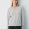 Feather Cashmere Relaxed Boatneck Sweater