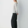 Feather Cashmere Relaxed Boatneck Sweater
