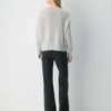 Feather Cashmere Relaxed Boatneck Sweater