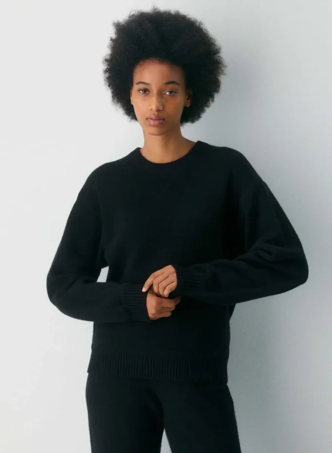 Finney Pullover mit Rundhalsausschnitt
