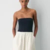 Fließendes Popeline-Kleid