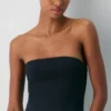 Fließendes Popeline-Kleid