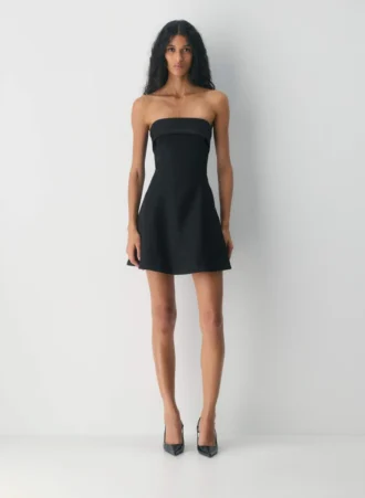 Fling Satin-Kleid