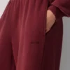 Gemütliche Sweatfleece-Hose mit niedriger Leibhöhe Gemütliche Sweatfleece-Hose mit niedriger Leibhöhe