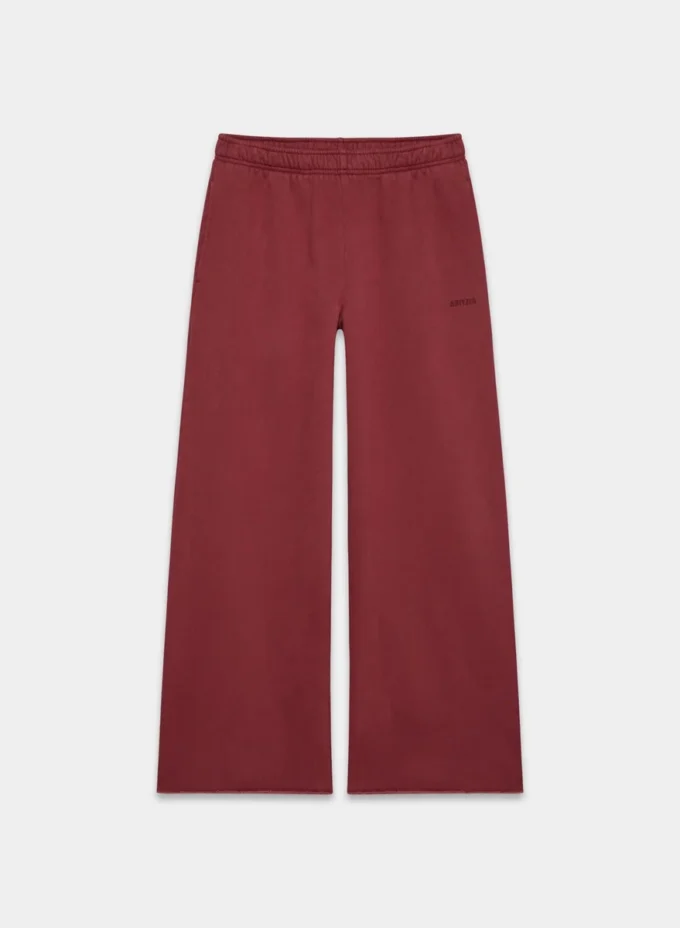 Gemütliche Sweatfleece-Hose mit niedriger Leibhöhe Gemütliche Sweatfleece-Hose mit niedriger Leibhöhe