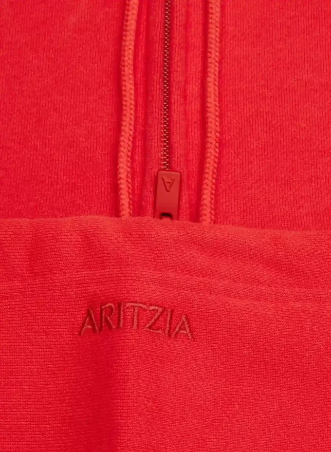 Gemütlicher Sweatfleece-Hoodie mit Mega-Reißverschluss