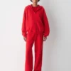Gemütlicher Sweatfleece-Hoodie mit Mega-Reißverschluss