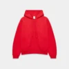 Gemütlicher Sweatfleece-Hoodie mit Mega-Reißverschluss