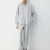 gemütliches Sweatfleece Neues Mega Crew Sweatshirt gemütliches Sweatfleece Neues Mega Crew Sweatshirt