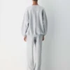 gemütliches Sweatfleece Neues Mega Crew Sweatshirt gemütliches Sweatfleece Neues Mega Crew Sweatshirt