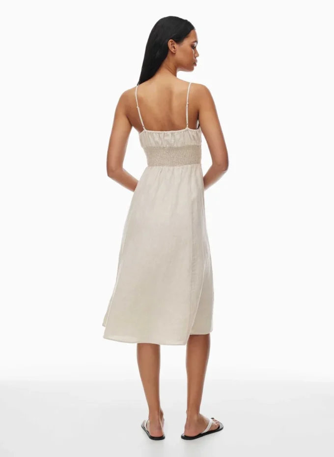 Genoa Leinenkleid