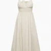 Genoa Leinenkleid
