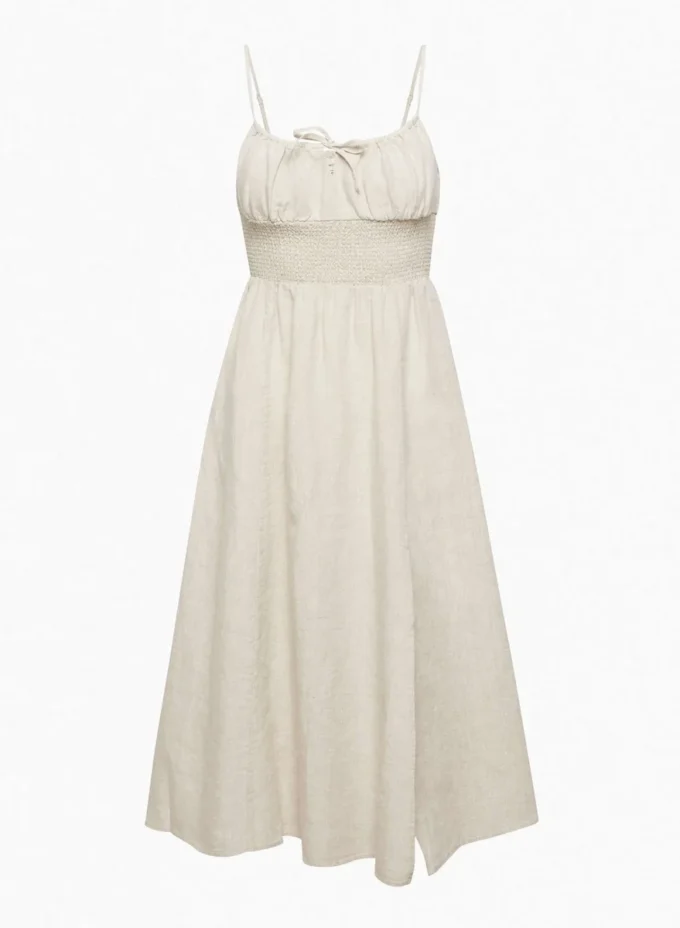 Genoa Leinenkleid