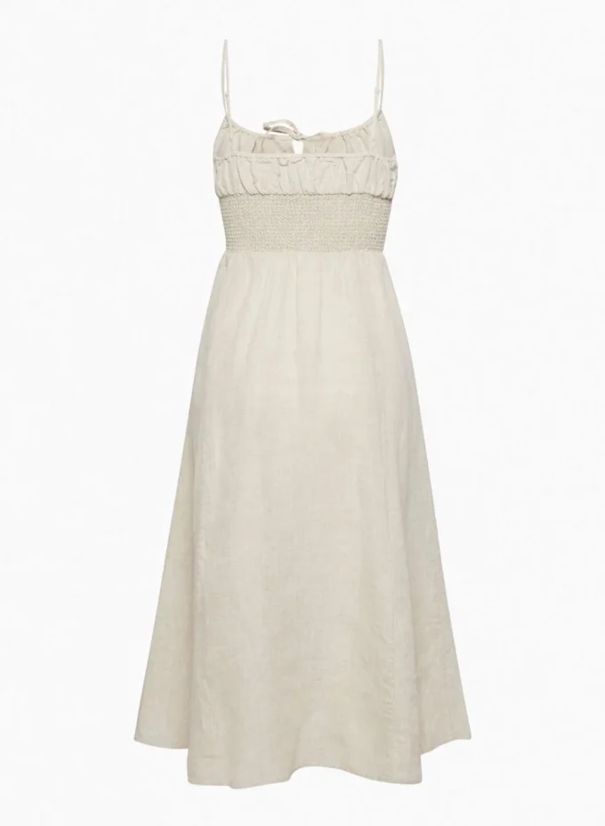 Genoa Leinenkleid