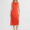 Goddess Satin-Kleid