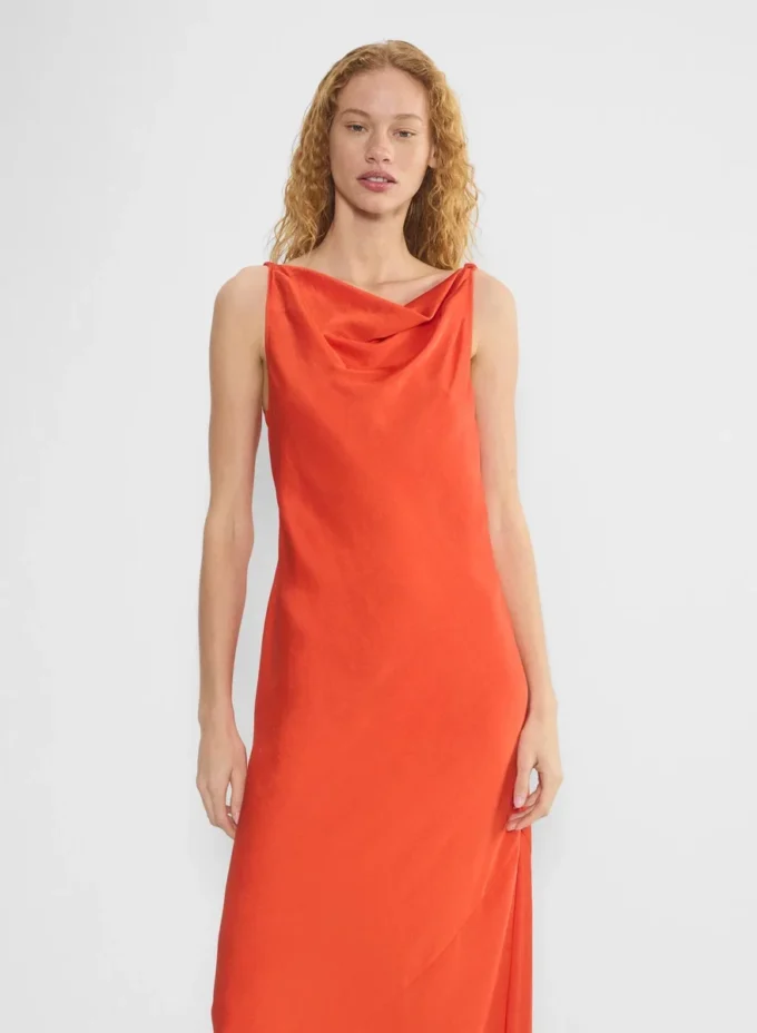 Goddess Satin-Kleid