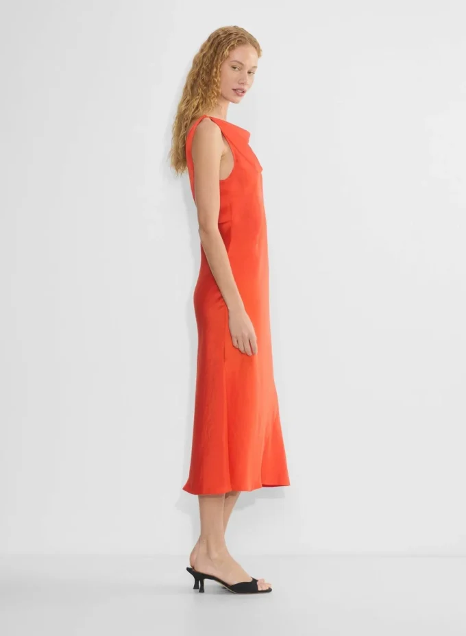 Goddess Satin-Kleid