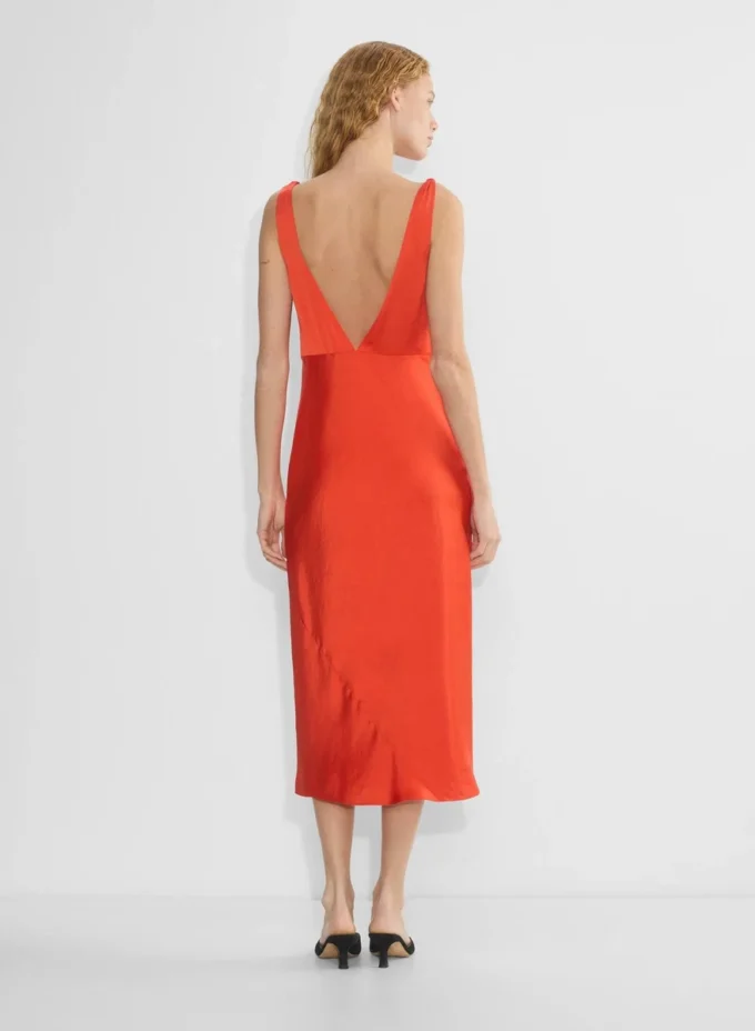 Goddess Satin-Kleid