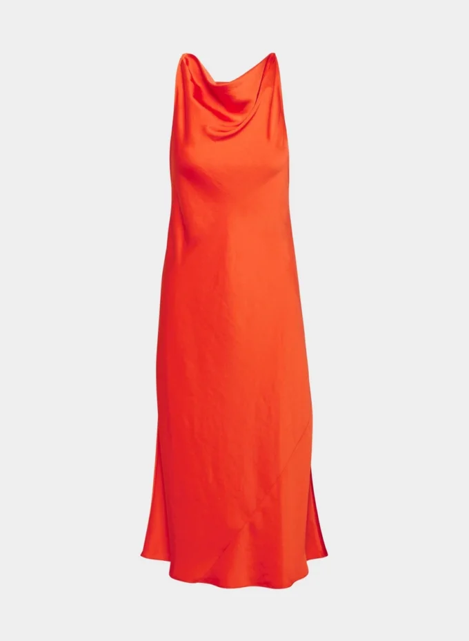 Goddess Satin-Kleid