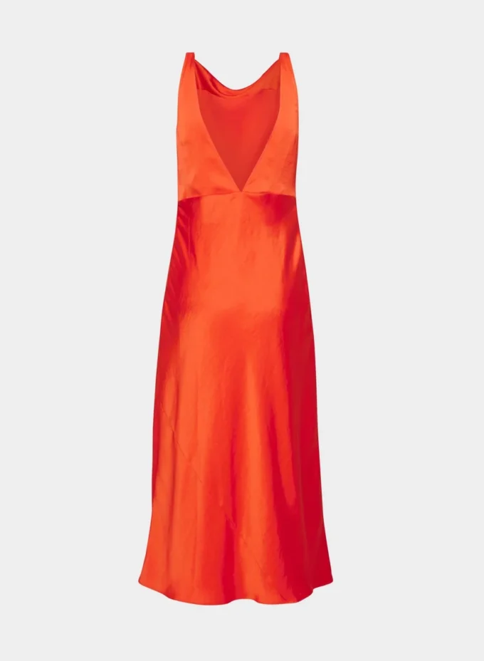 Goddess Satin-Kleid